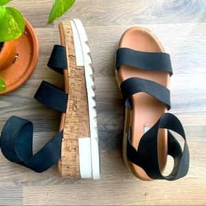 Steve Madden Platform Cork Sandal